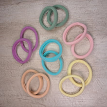 Pastel Bloom – Soft Hair Tie Set