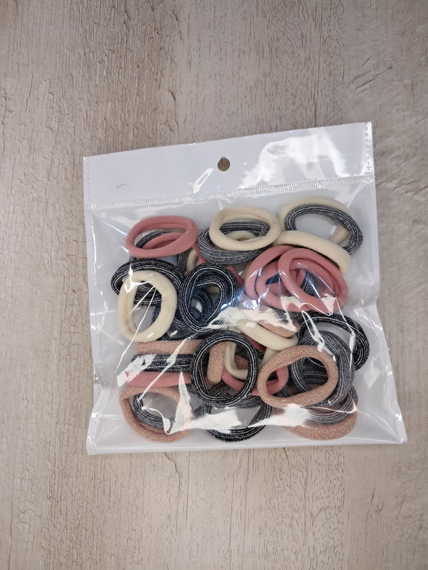 Colorful glittered hair bands