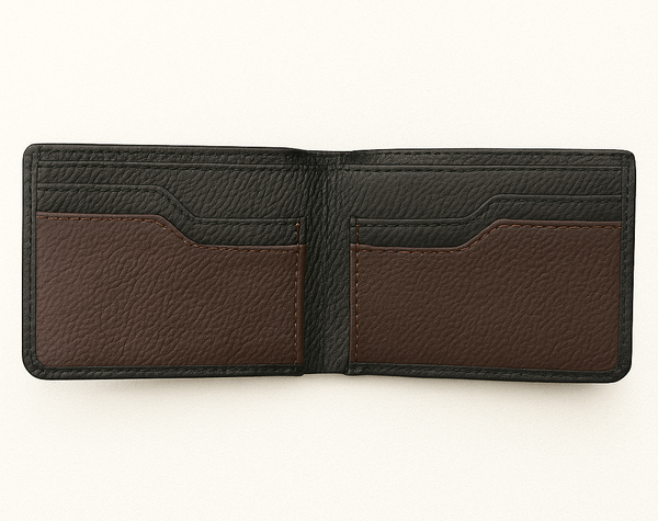 Classic Black Leather Wallet