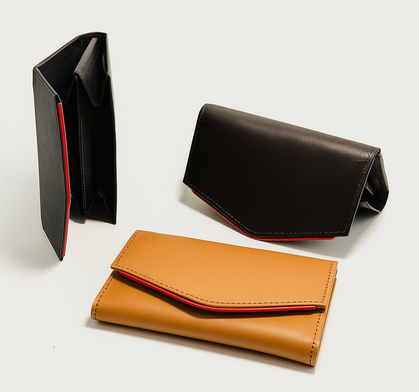 Classic Black Envelope Clutch