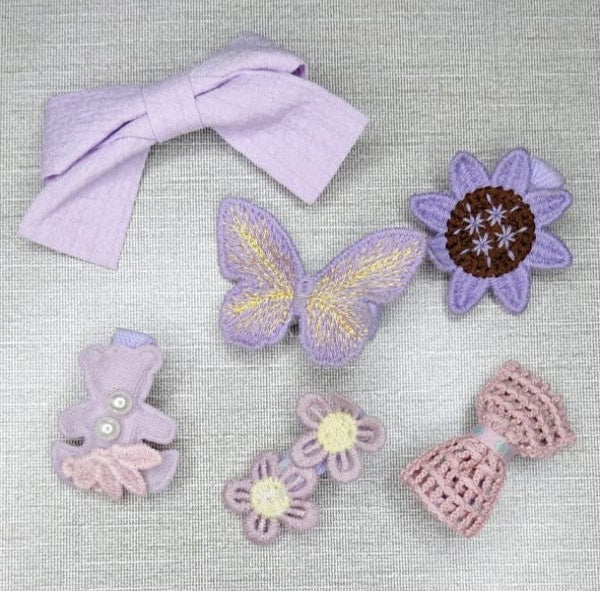 Lavender Dreams Hair Clip Set