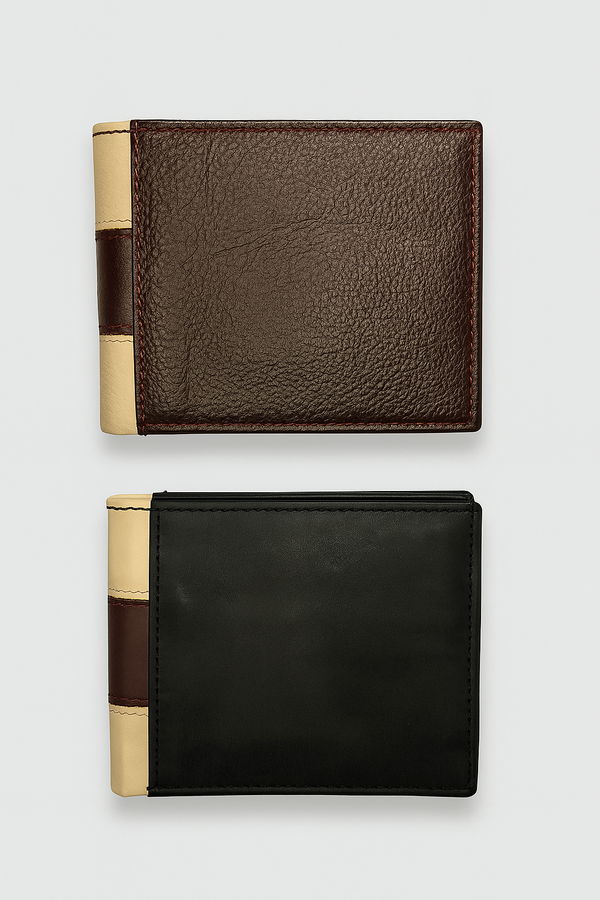 Elegant Bi-Fold Leather Wallet