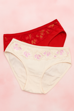 Lace Embroidered underwear – Pack of 2